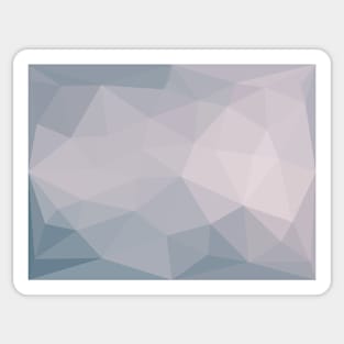 Grey Triangles Sticker